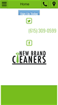 Mobile Screenshot of newbrandcleaners.com